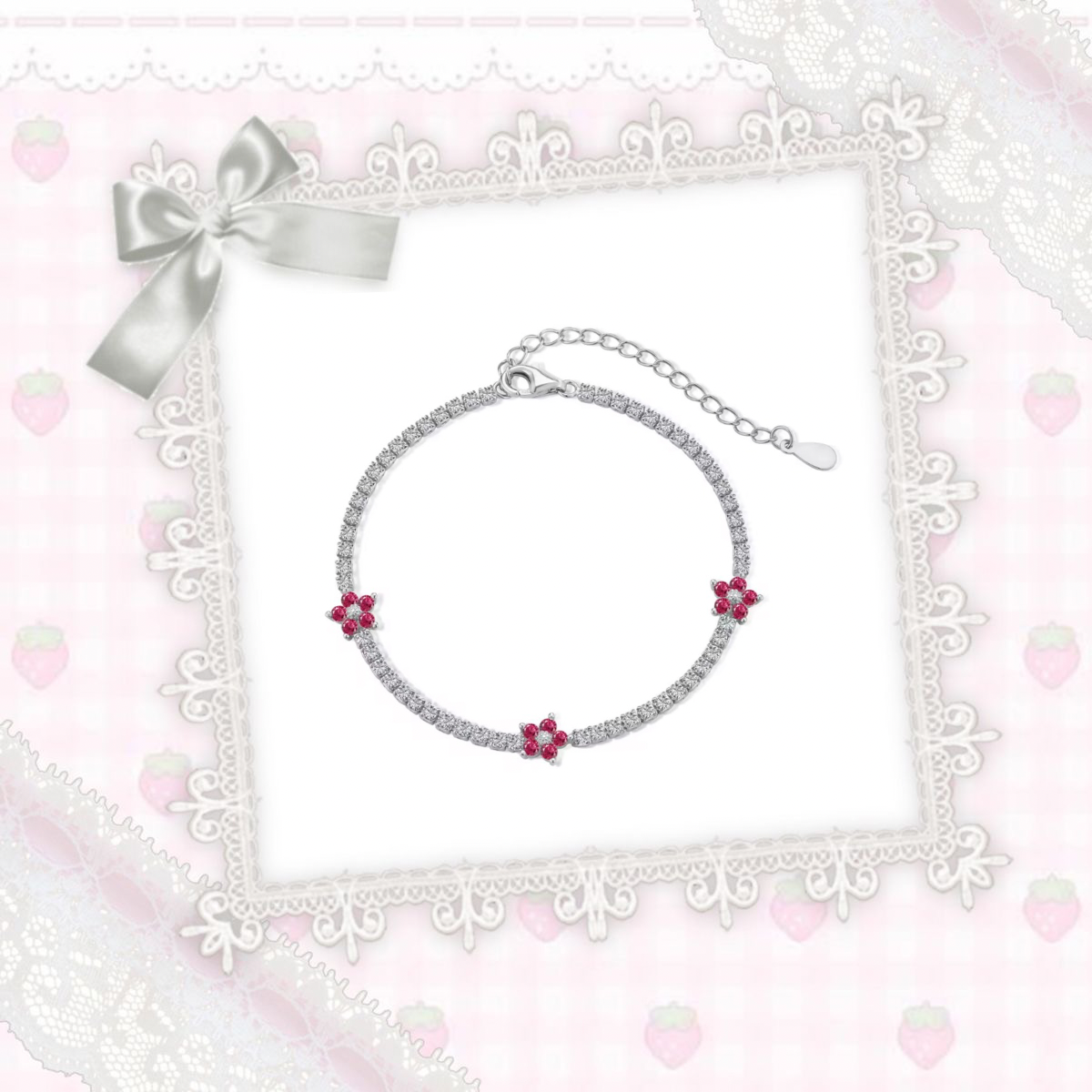 Petalyn Tennis Bracelet