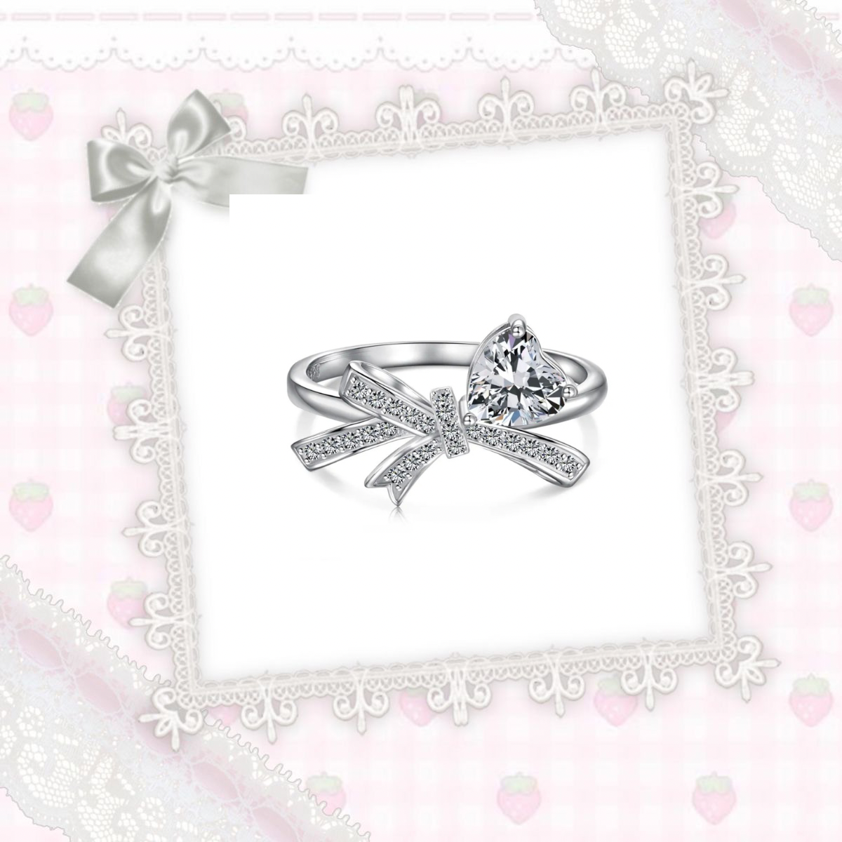 Romantic Knot Ring - Clear