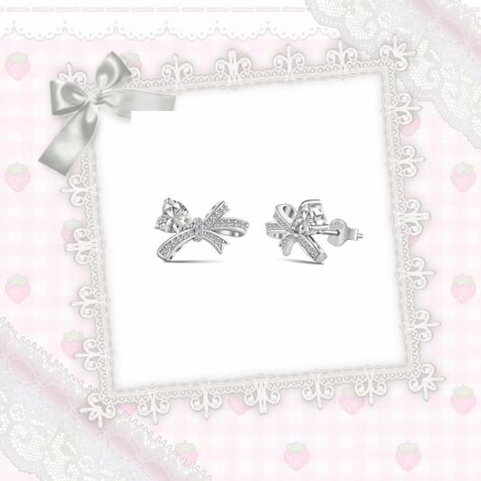 Double Romantic Knot - Clear
