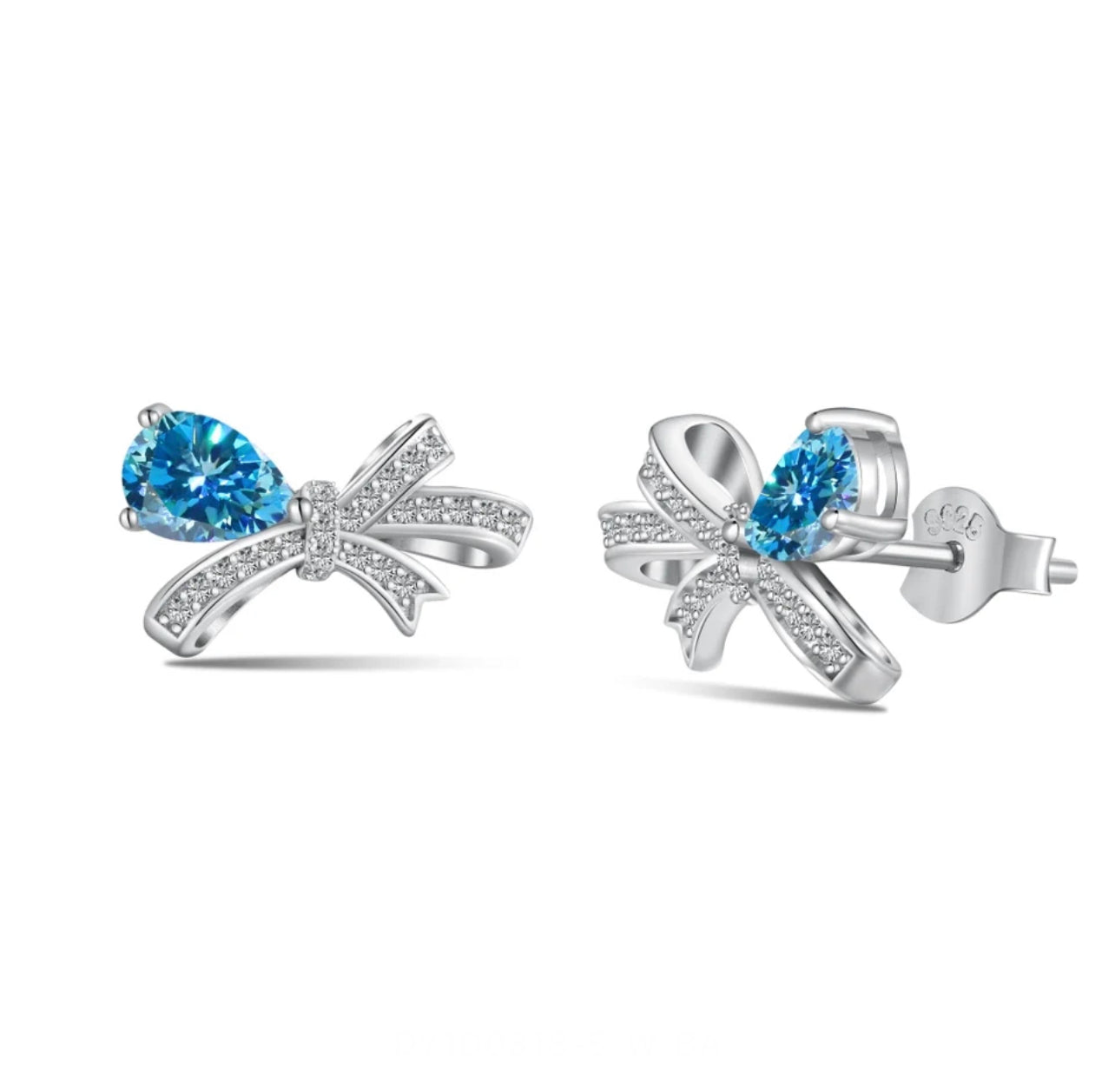 Double Romantic Knot - Blue